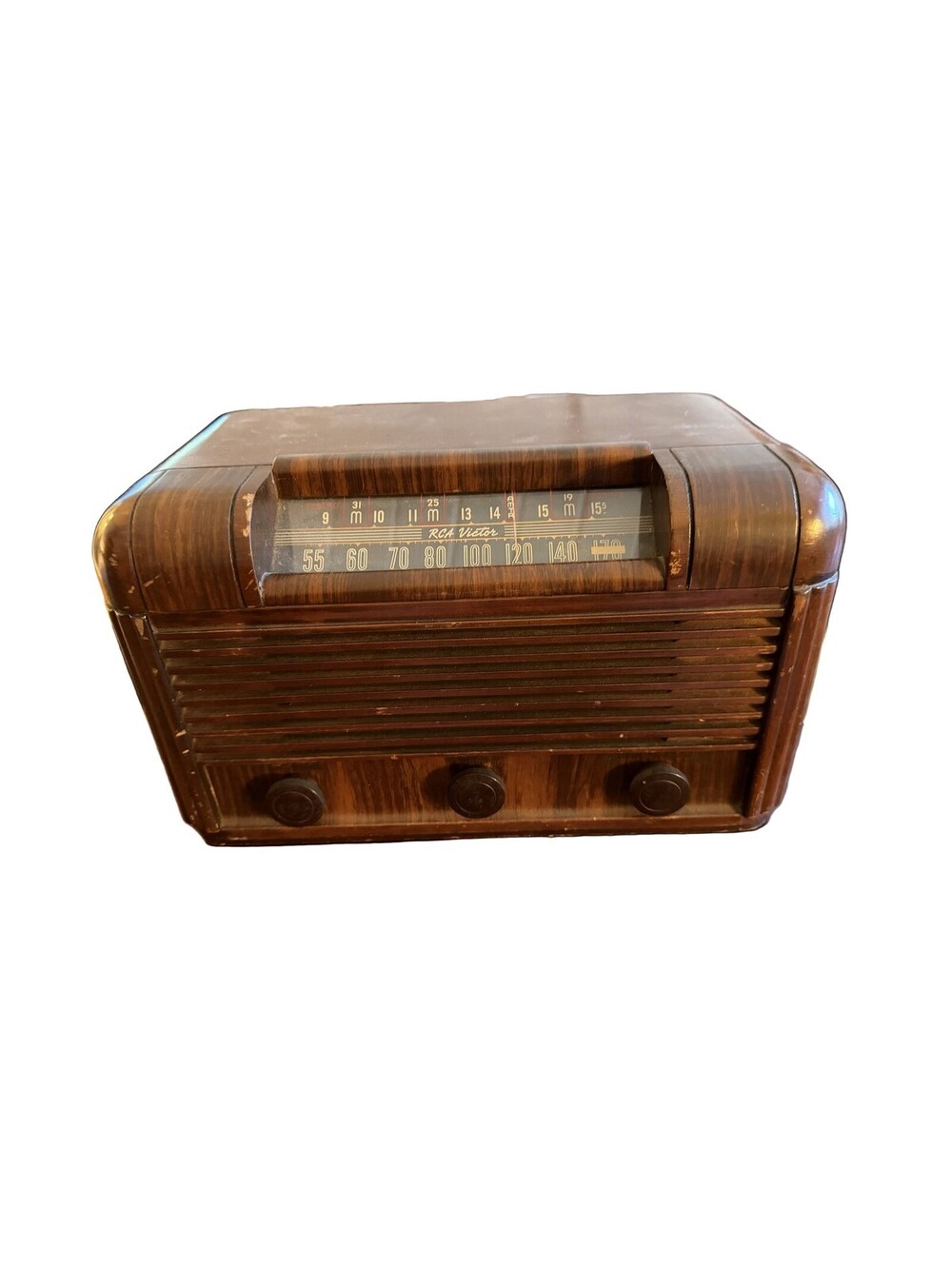 Vintage RCA Victor Model 26X3 Superheterodyne Table Radio Untested For Parts